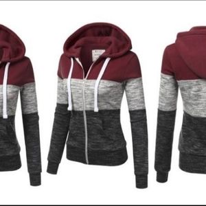 Doublju Zip Up Hoodie